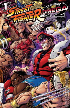 Variant Cover for Street Fighter: Omega #1