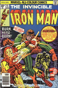 Variant Cover for Iron Man #92