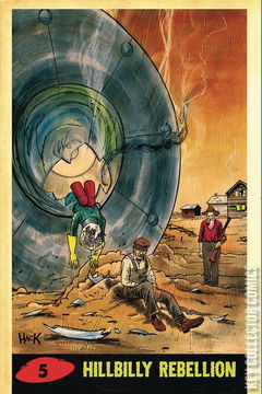 Variant Cover for Mars Attacks #5