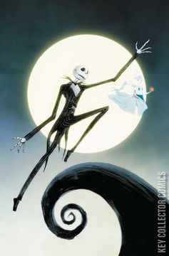 Variant Cover for The Nightmare Before Christmas: The Shiver of Christmas Town #4