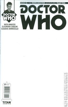 Variant Cover for Doctor Who: The Tenth Doctor - Year Two #1