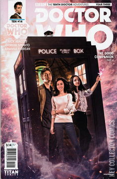 Variant Cover for Doctor Who: The Tenth Doctor - Year Three #14