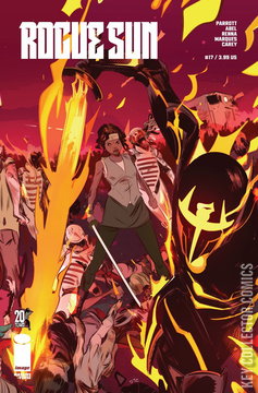 Variant Cover for Rogue Sun #17