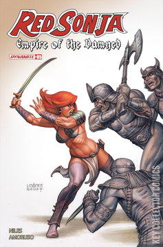 Variant Cover for Red Sonja: Empire of the Damned #5