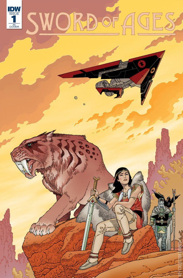 Variant Cover for Sword of Ages #1