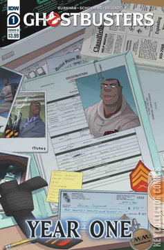 Variant Cover for Ghostbusters: Year One #1