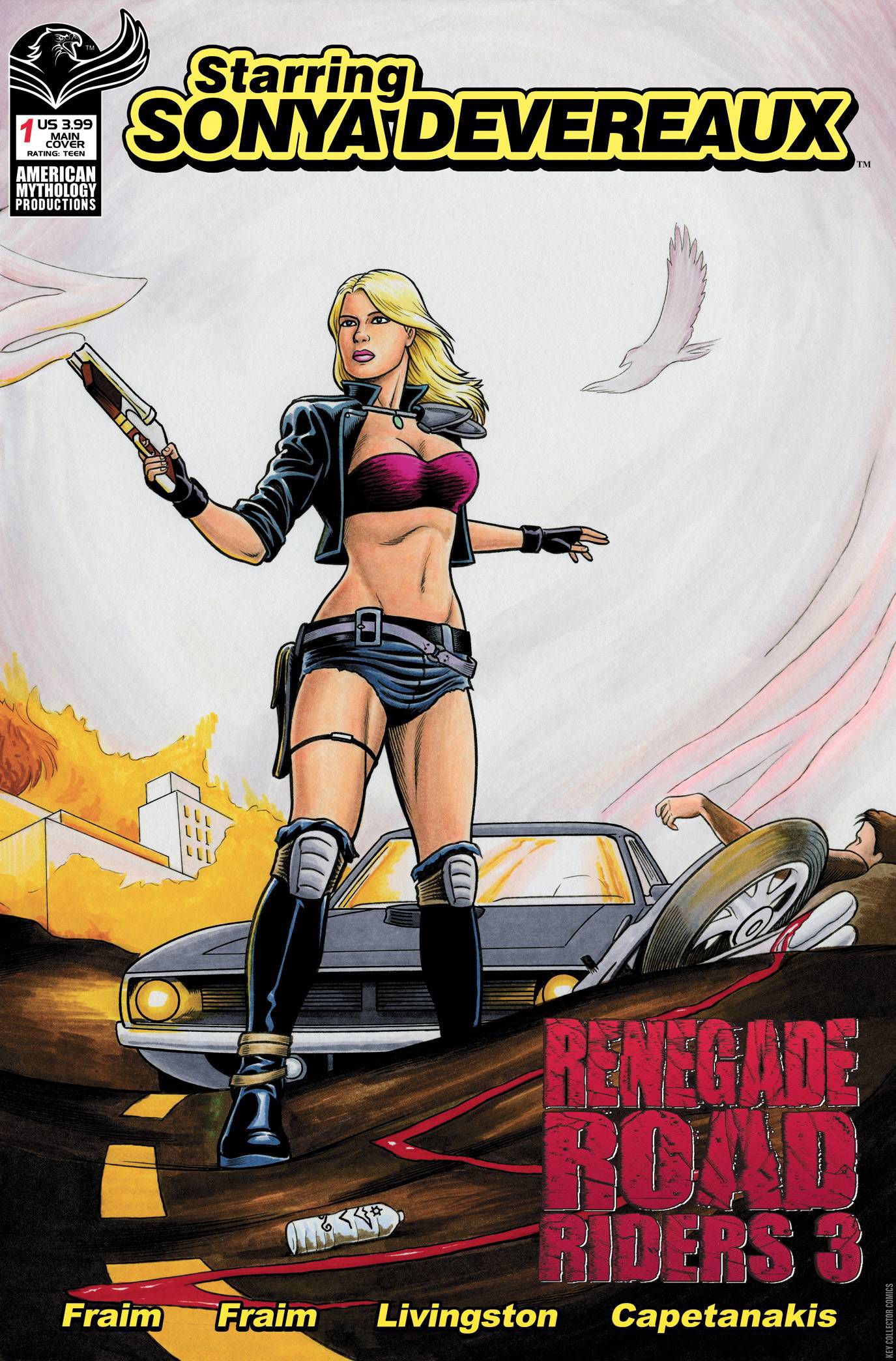 Variant Cover for Starring Sonya Devereaux: Renegade Road Riders 3 #1