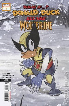 Variant Cover for What If...? Donald Duck Became Wolverine #1