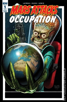 Variant Cover for Mars Attacks: Occupation #1