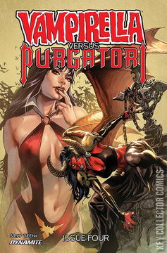 Variant Cover for Vampirella vs. Purgatori #4