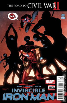 Variant Cover for Invincible Iron Man #8