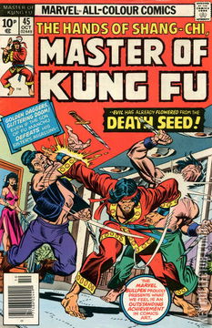 Variant Cover for Master of Kung Fu #45