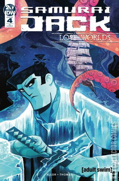 Variant Cover for Samurai Jack: Lost Worlds #4