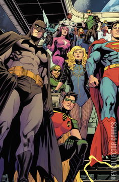 Variant Cover for Justice League Unlimited #7