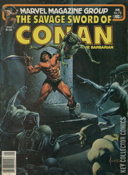 Variant Cover for Savage Sword of Conan, The #72
