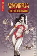 Variant Cover for Vampirella vs. Superpowers #6