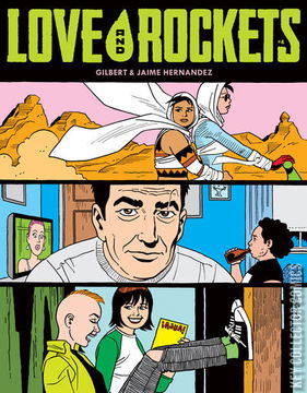 Variant Cover for Love and Rockets #4