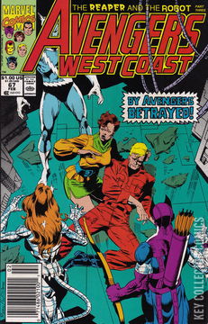 Variant Cover for West Coast Avengers #67