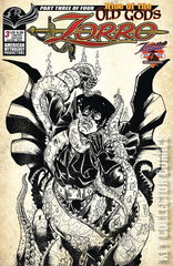 Variant Cover for Zorro: Rise of the Old Gods #3
