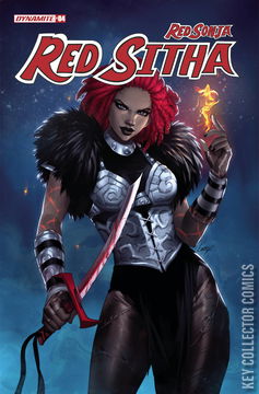 Variant Cover for Red Sonja: Red Sitha #4