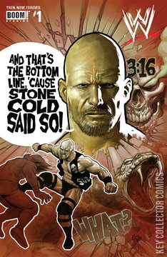 Variant Cover for WWE: Then. Now. Forever. #1