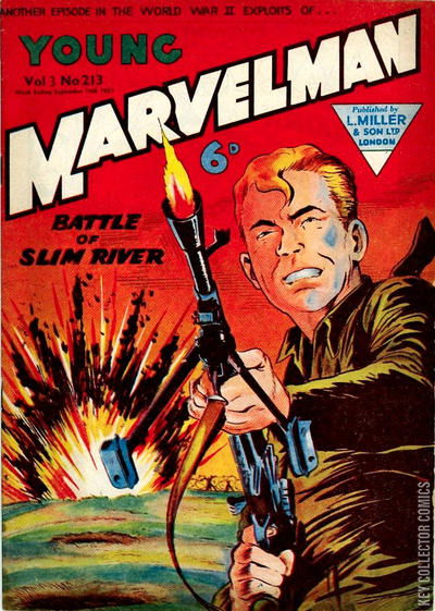 Cover art for Young Marvelman #213 