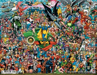 Variant Cover for New History of the DC Universe #1