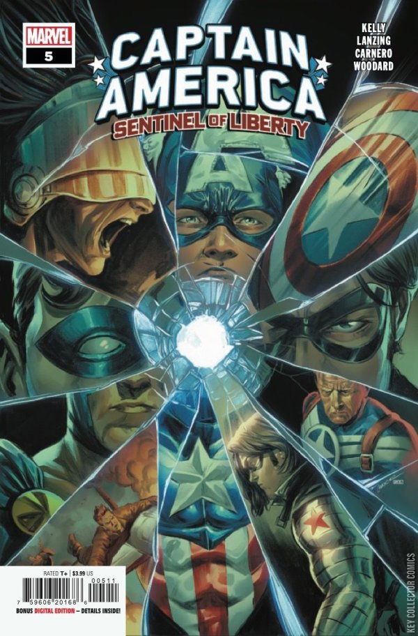 Cover art for Captain America: Sentinel of Liberty #5