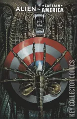 Variant Cover for Alien vs. Captain America #1