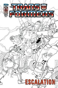 Variant Cover for Transformers: Escalation #2