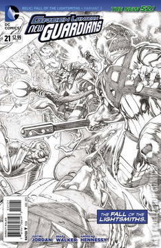 Variant Cover for Green Lantern: New Guardians #21