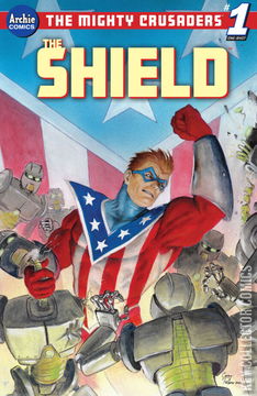 Variant Cover for The Mighty Crusaders: The Shield #1