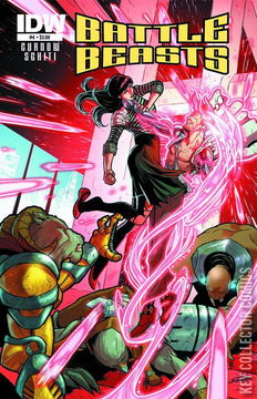 Variant Cover for Battle Beasts #4