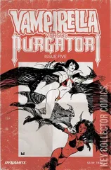 Variant Cover for Vampirella vs. Purgatori #5