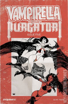 Variant Cover for Vampirella vs. Purgatori #5