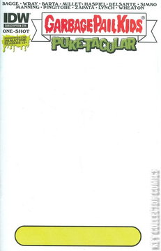 Variant Cover for Garbage Pail Kids: Comic-Book Puke-Tacular #1