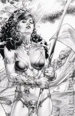 Variant Cover for Vampirella / Dejah Thoris #1