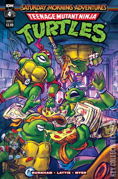 Variant Cover for Teenage Mutant Ninja Turtles: Saturday Morning Adventures #4