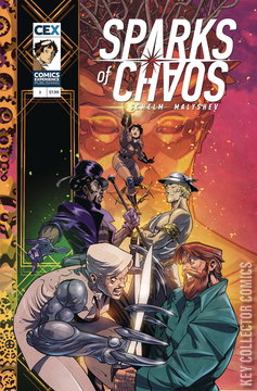 Variant Cover for Sparks of Chaos #3
