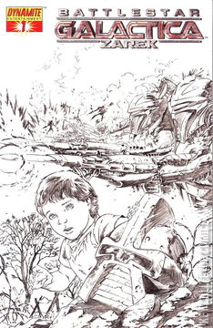 Variant Cover for Battlestar Galactica: Zarek #1