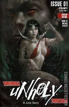Variant Cover for Vampirella / Dracula: Unholy #1
