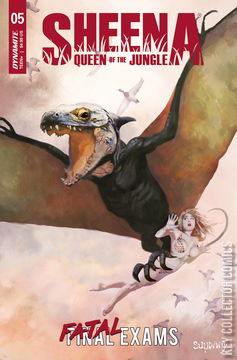 Variant Cover for Sheena: Queen of the Jungle #5
