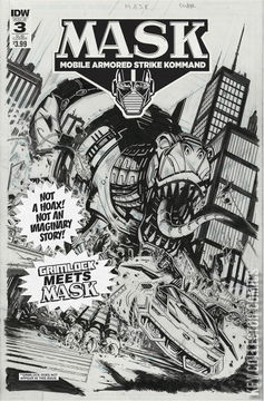 Variant Cover for M.A.S.K.: Mobile Armored Strike Kommand #3