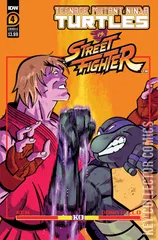 Variant Cover for Teenage Mutant Ninja Turtles vs. Street Fighter #4