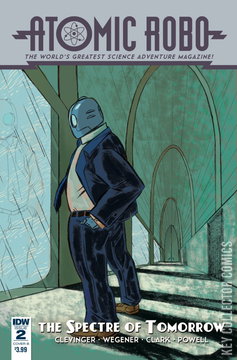 Variant Cover for Atomic Robo: The Spectre of Tomorrow #2
