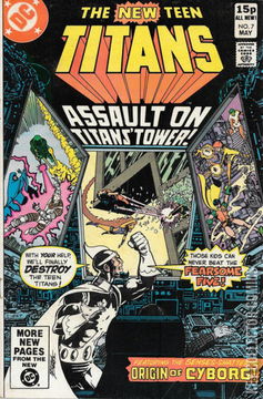 Variant Cover for New Teen Titans #7