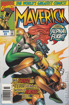 Variant Cover for Maverick #3