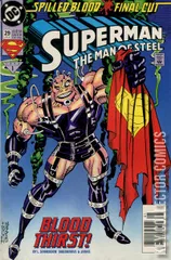 Variant Cover for Superman: The Man of Steel #29