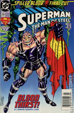 Variant Cover for Superman: The Man of Steel #29