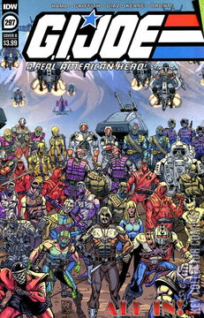 Variant Cover for G.I. Joe: A Real American Hero #297